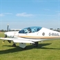 Mid Anglia Microlights Shark Parked on Grass